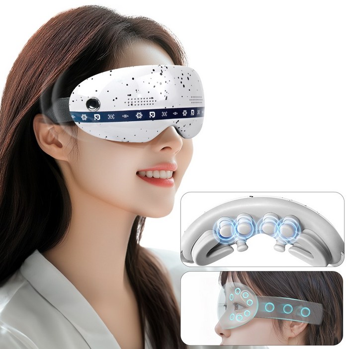 릴렉스파 무선 온열 눈마사지기 헤드 안마기