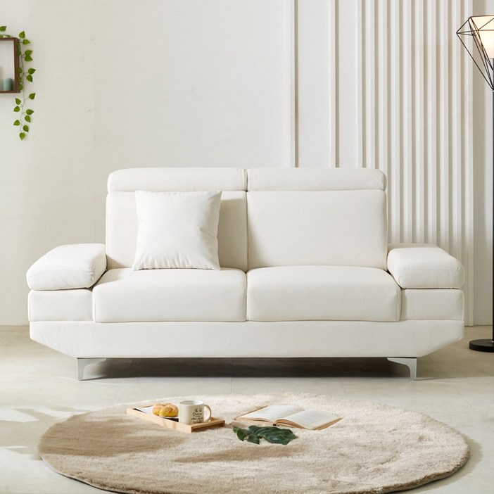 파로마 네오 피첼리 패브릭 3인 양팔형 소파