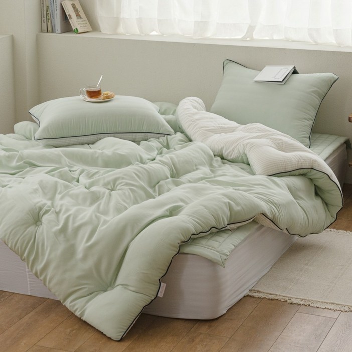 멜루나 모달이불 양면 텐셀 모달100 차렵이불