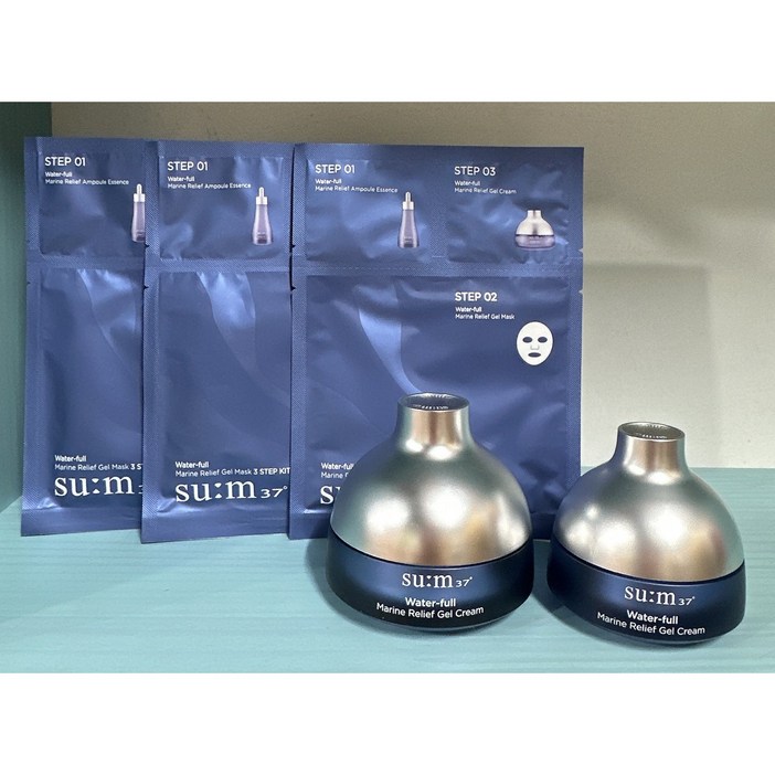 SUM37 숨37 워터풀 마린 릴리프 젤 크림 기획세트 50ml20ml 오늘출발, 1개, 50ml