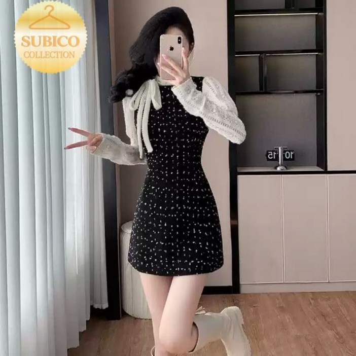 지옥에서온판사 박신혜 트위드원피스 셋업 버튼 하객룩 상견례룩 뷔스티에
