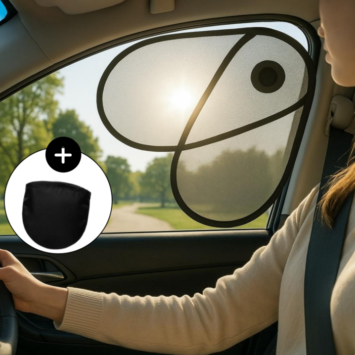 앤로이드 각도조절 부착식 흡착식 햇빛가리개 anroid0929