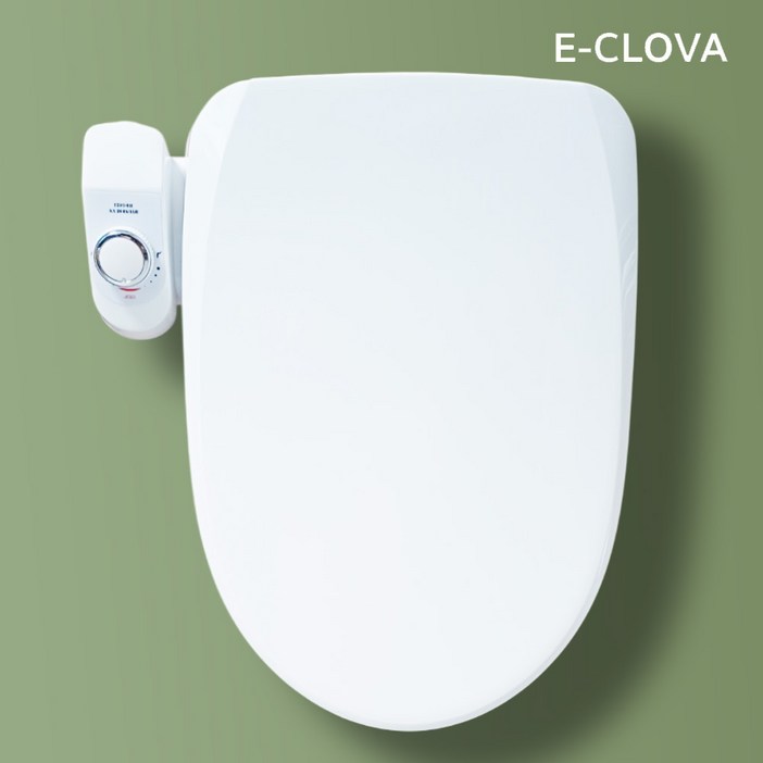 이크로바 기계식비데 무전원 냉수전용 시트일체형 수동비데 HB-5000 2노즐, 고객직접설치, HB-5000