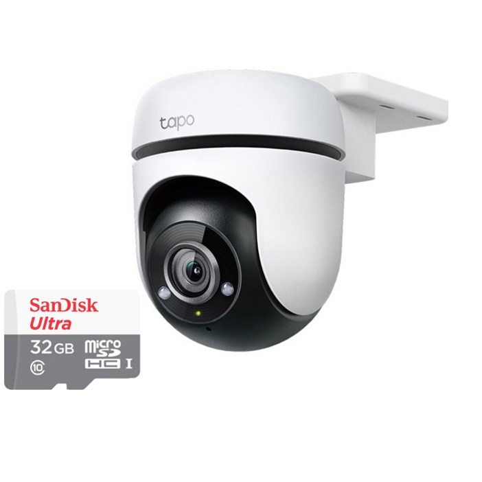 티피링크 TC40 200만화소 원격회전 실외방수 홈CCTV, 선택2 TC40메모리카드32G, 1개