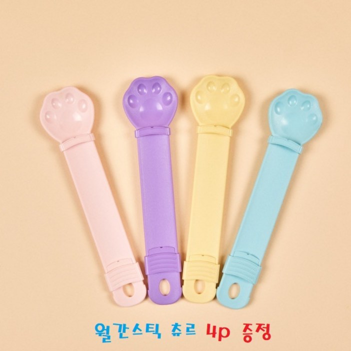 코숏만세 고양이 강아지 츄르스푼 츄르짜개 숟가락 4종츄르4p, 1개