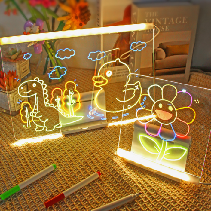 리브론 LED 무드등 드로잉 만들기 DIY