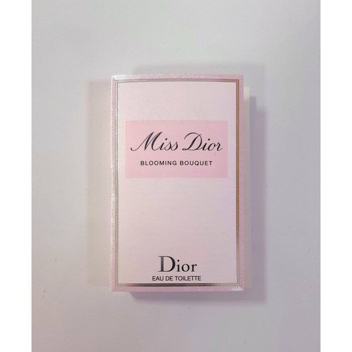 [배송비 체험] 디올 블루밍부케 오 드 뚜왈렛 샘플 체험 (스틱향수)