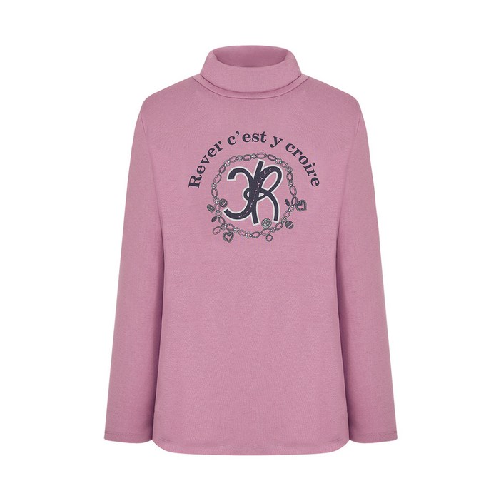 크로커다일레이디 크로커다일레이디  에센셜 라운드 티셔츠CLCWTS219