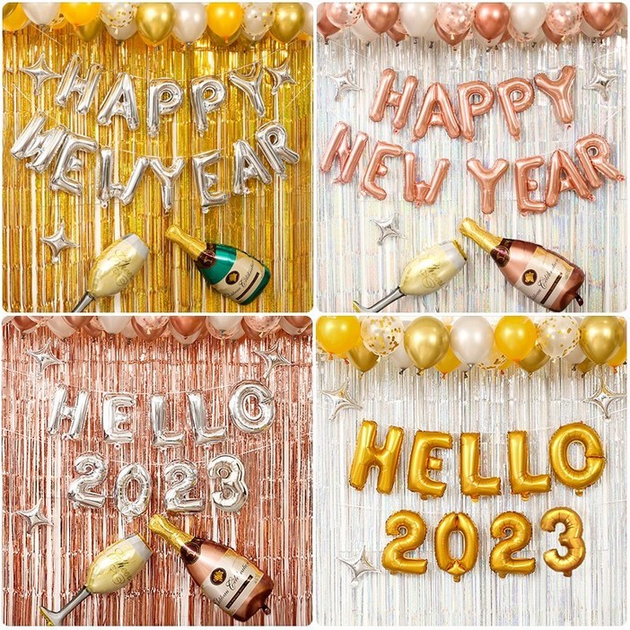 [피앤비유니티]해피뉴이어 헬로우 2025 풍선세트모음