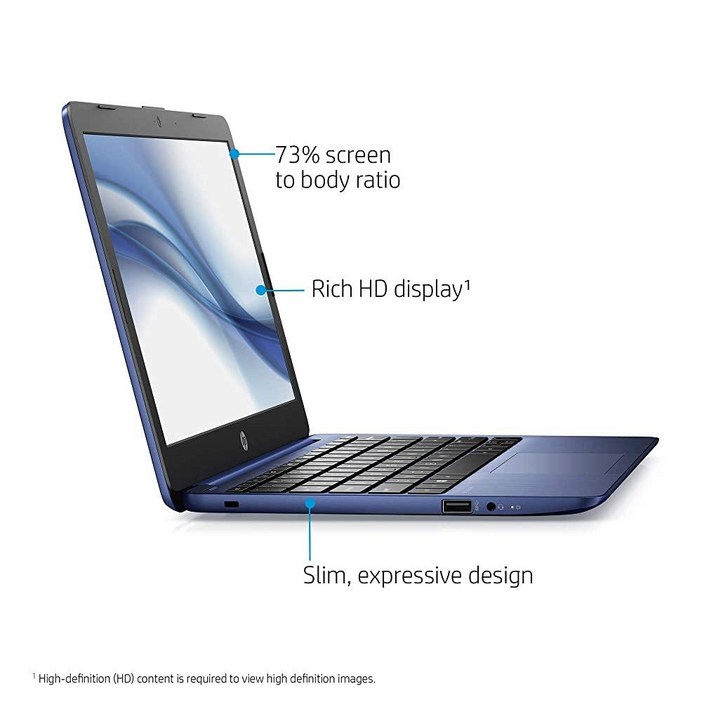 HP 스트림 11인치 노트북, 인텔 셀러론.