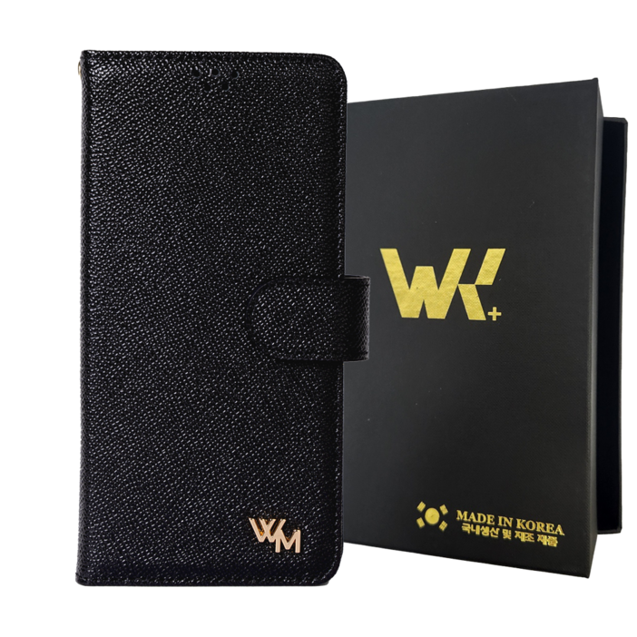 위케밀러 클래식 국산 천연가죽 카드 수납 핸드폰 케이스