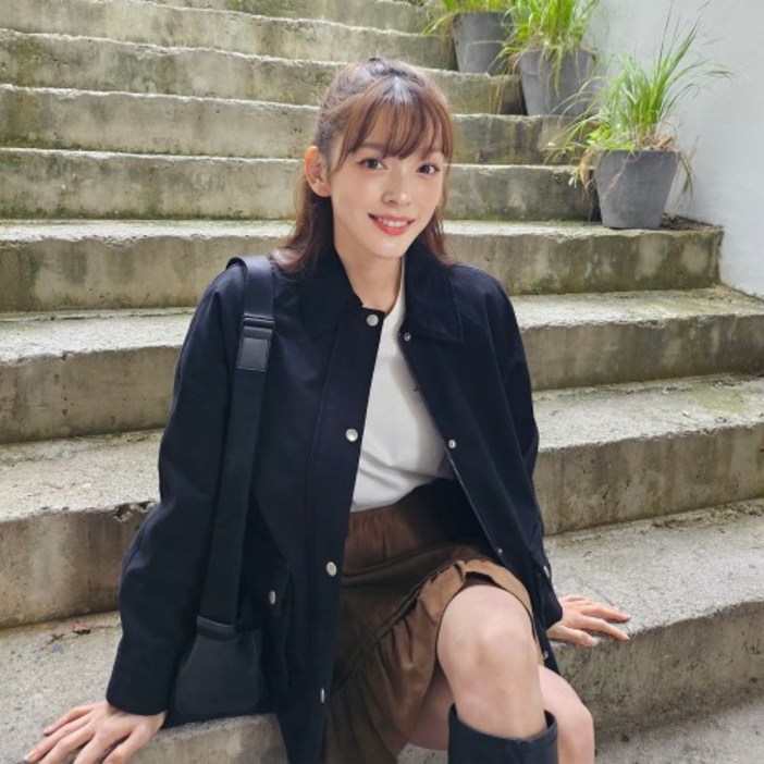 빈폴 BEANPOLE LADIES B. my 코튼 마치 헌팅 점퍼 블랙 BF5839N015 BF5839N015 149870