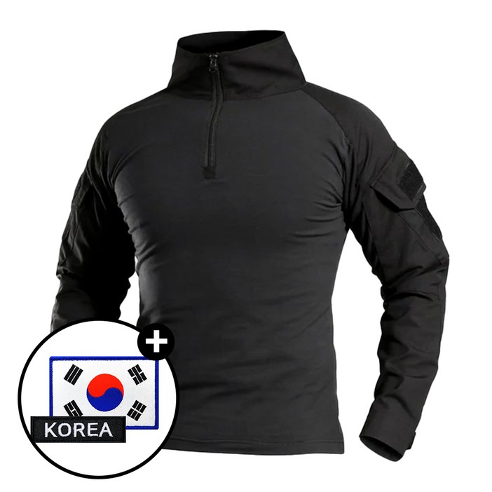 택티컬 전술 컴뱃셔츠 긴팔 컴뱃티셔츠 아웃도어 군인 간부 강철부대 등산