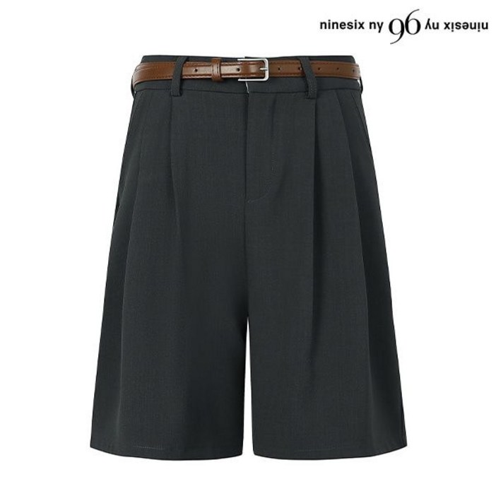 나인식스뉴욕 핀턱 밸티드 슬랙스 팬츠 NP2TA009L0 231289