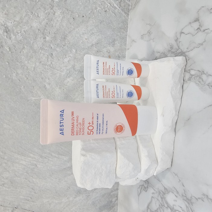 에스트라 더마UV365 레드진정 톤업 선크림 40ml 기획 (+무기자차선크림 20ml 증정)