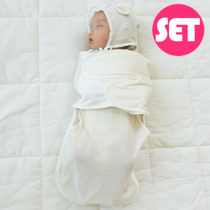 라포키드 조리원 포켓 원더윅스 모로반사 다리반사 방지 스와들 신생아 아기속싸개 고관절보호 상체하체 고정 대퇴부보호