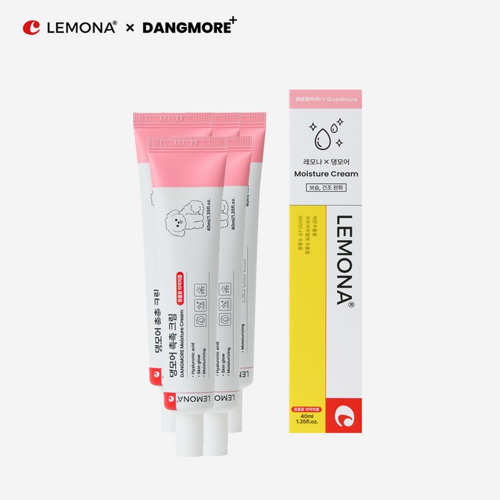 댕모어 레모나 경남제약 촉촉 크림, 5개, 40ml