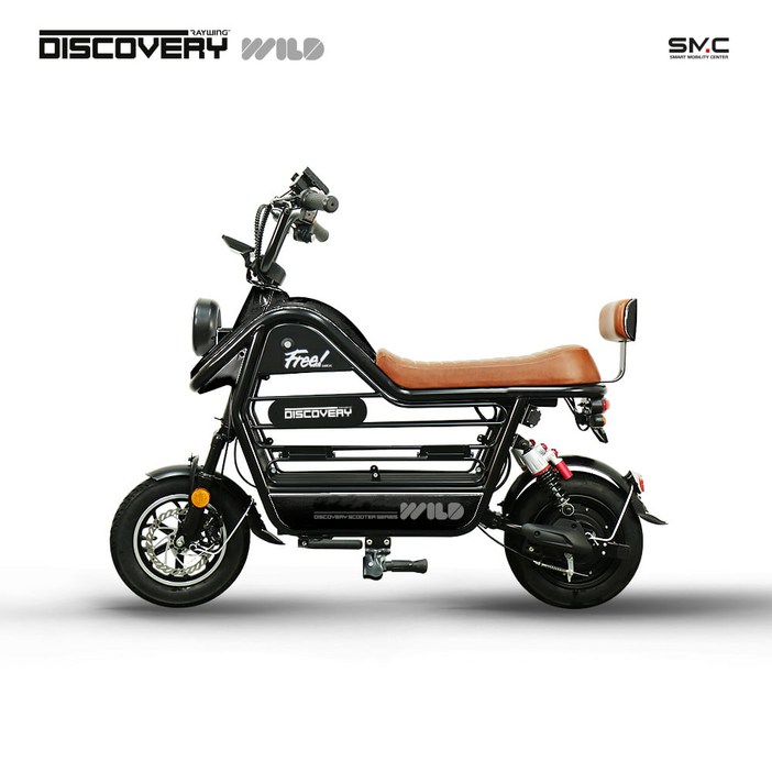 레이윙 디스커버리 와일드 전기 전동스쿠터 블랙 화이트 S20 48V12Ah, 화이트, 12AH