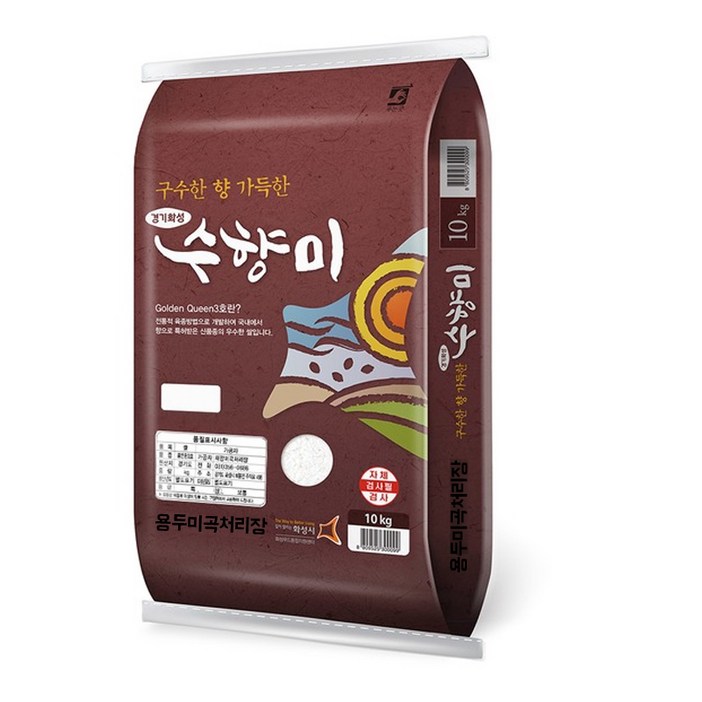 23년햅쌀 수향미 10kg 골든퀸3호, 1개, 10kg