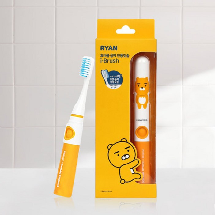 LG 페리오 카카오 음파 전동 칫솔 ibrush 라이언 1개