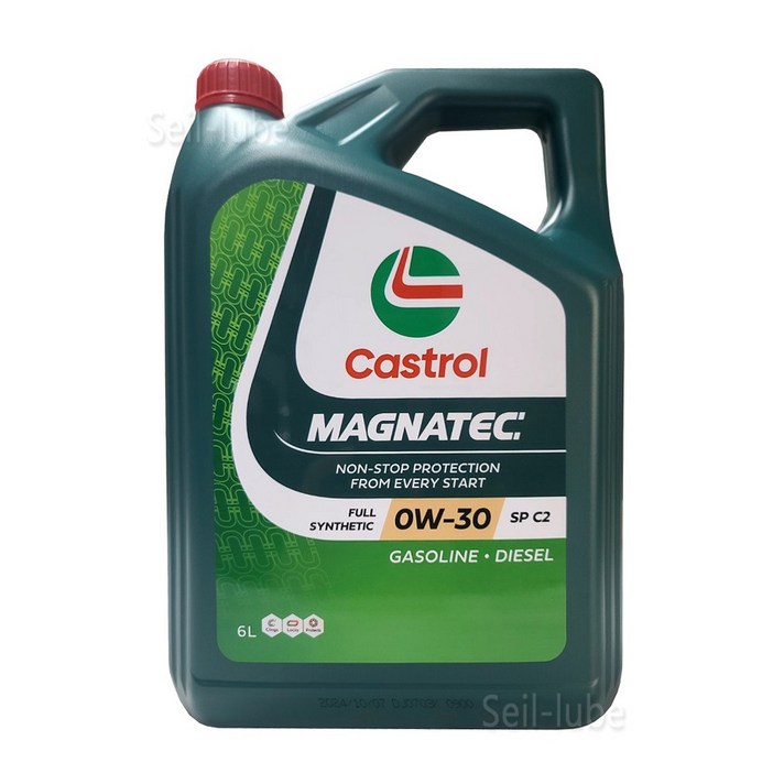 캐스트롤 마그네틱 SP C2 0W30 6L 1개 API SP ACEA C2 가솔린 디젤 겸용 100 합성 엔진오일 지능형 마그네트 분자의 지속적인 엔진보호 캐스트롤 마그네틱 SP C2 0W30 6L 1개 API SP ACEA C2 가솔린 디젤 겸용 100 합성 엔진오일 지능형 마그네트 분자의 지속적인 엔진보호