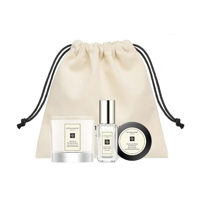 런던 미니 럭셔리 베스트 트리오 2 향수  바디크림  캔들  파우치