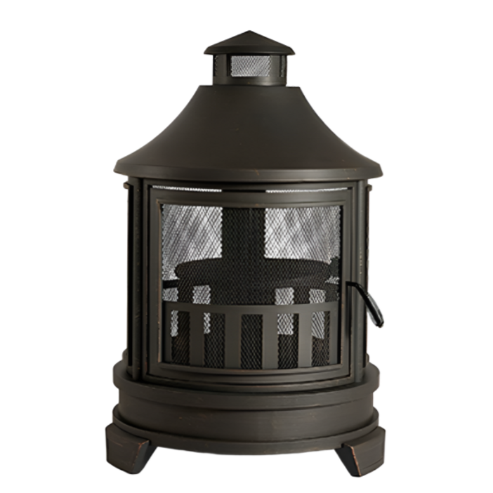 뜨끈상사 맛있는 화목난로 불판 빈티지 클래식 난로 캠핑 펜션 주택 쿠킹화로 야외 불멍 장작, 최고급난로블랙