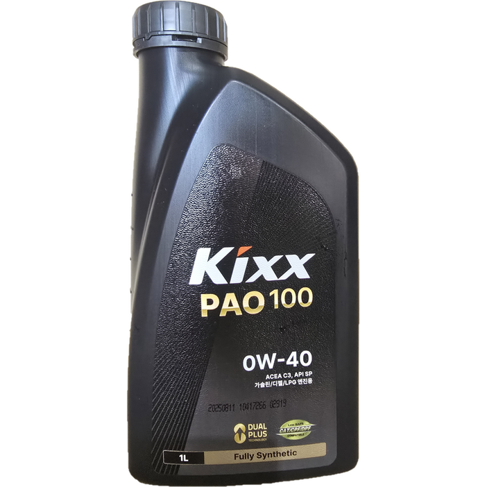 KIXX 킥스 PAO100 0W40 1L(구 PAO1 0W40) 12개, 0w40, 1개, 12L