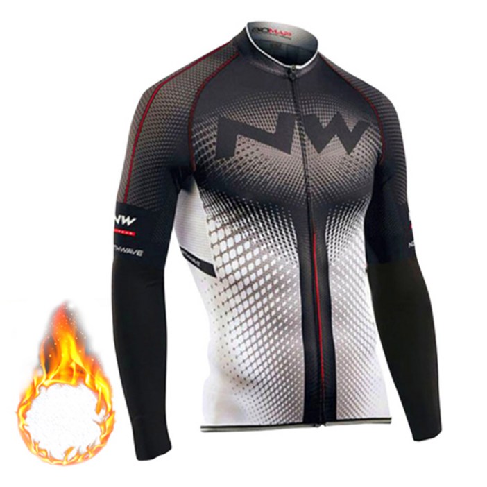 서브22 동계 자전거의류 라이딩복 기모용 상의