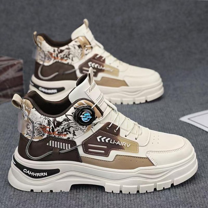 스타일닥터 캐주얼 방수 남성화 회전 단추 운동화