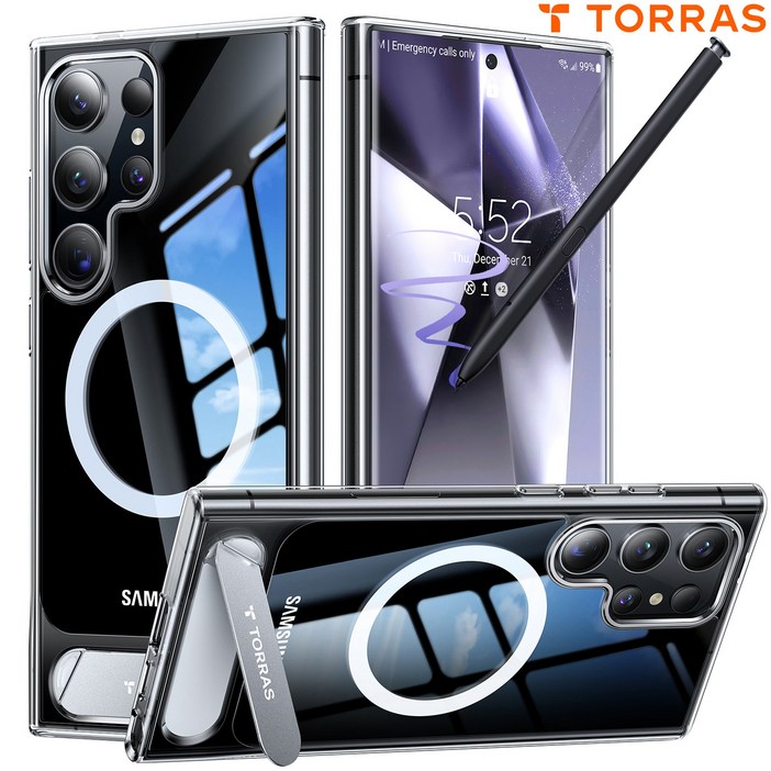 토라스 18N 초강력 마그네틱 맥세이프 간편 스탠드 휴대폰 케이스 Ostand L1 마그네틱