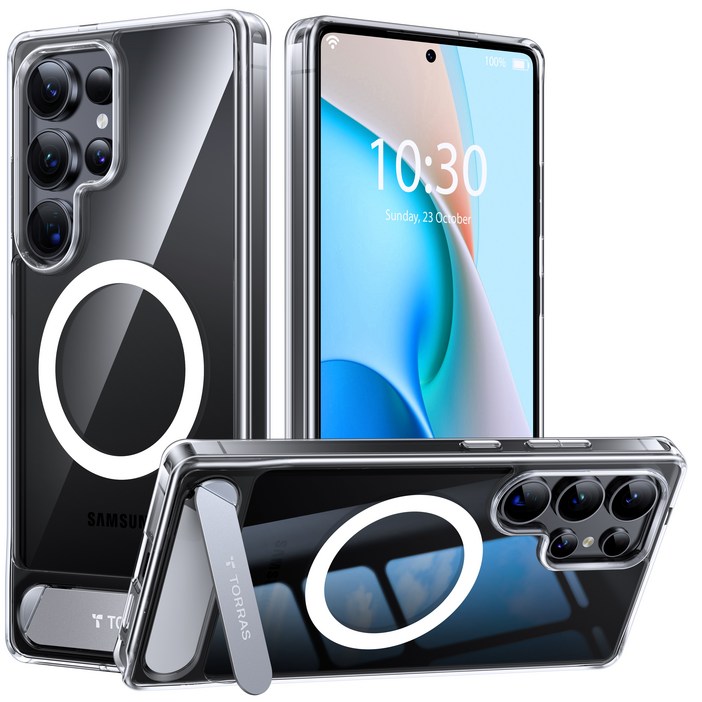 토라스 18N 초강력 마그네틱 맥세이프 간편 스탠드 휴대폰 케이스 Ostand L1 마그네틱