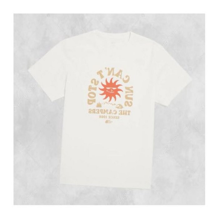 노스페이스 NT7UQ14C 남성 캠프 에브리데이 반팔 라운드 티 295582 FE4065869E2B