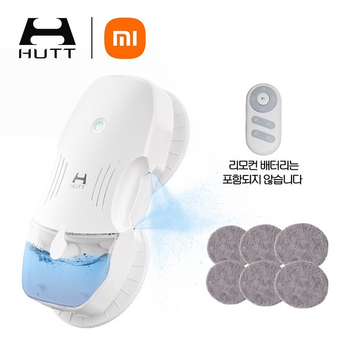 샤오미 HUTT 창문 로봇청소기 자동 분수 초강흡입력 +리필걸레세트, C6SE