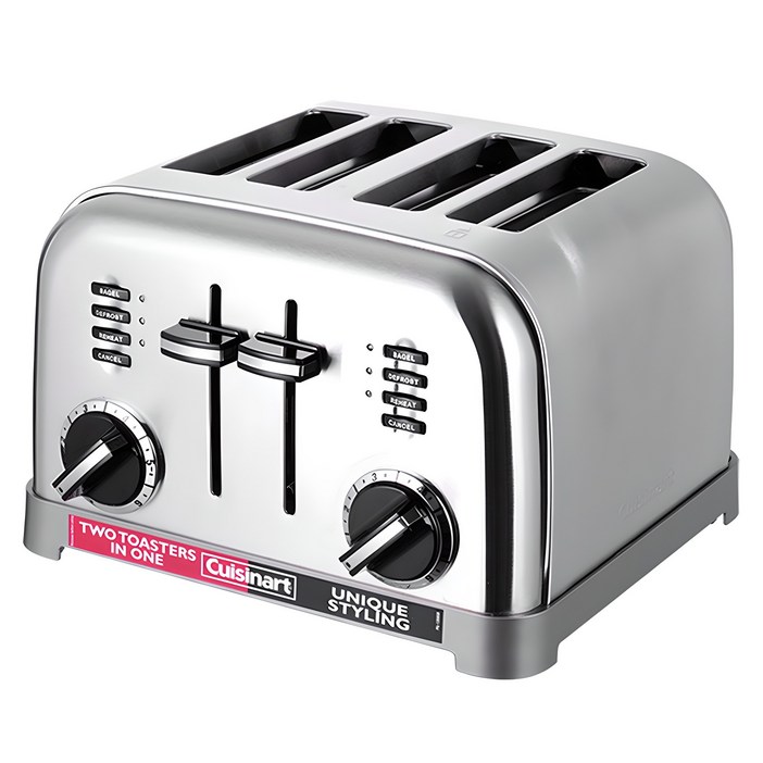 쿠진아트 메탈클래식 4구 토스터