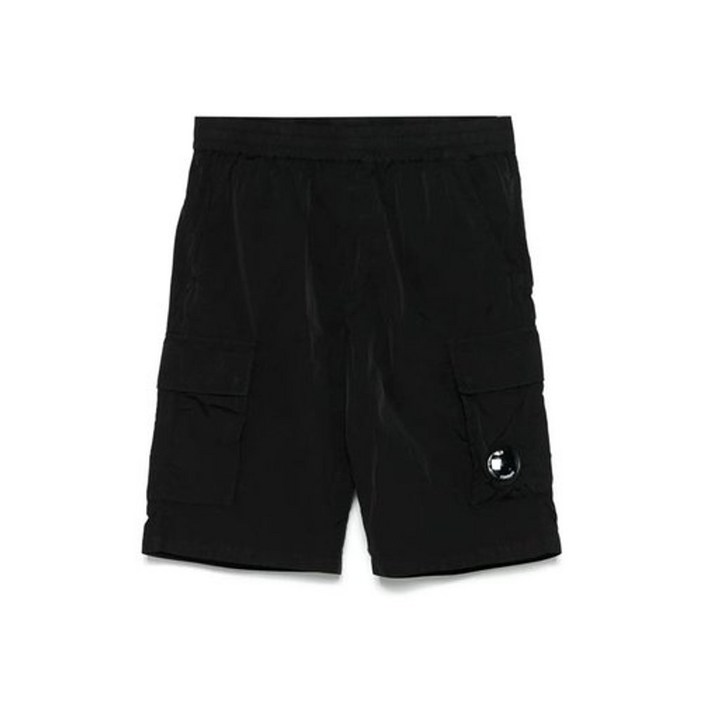 CP COMPANY 25SS 키즈 렌즈 와펜 숏 팬츠 18CKBE094B 00L3C00 999