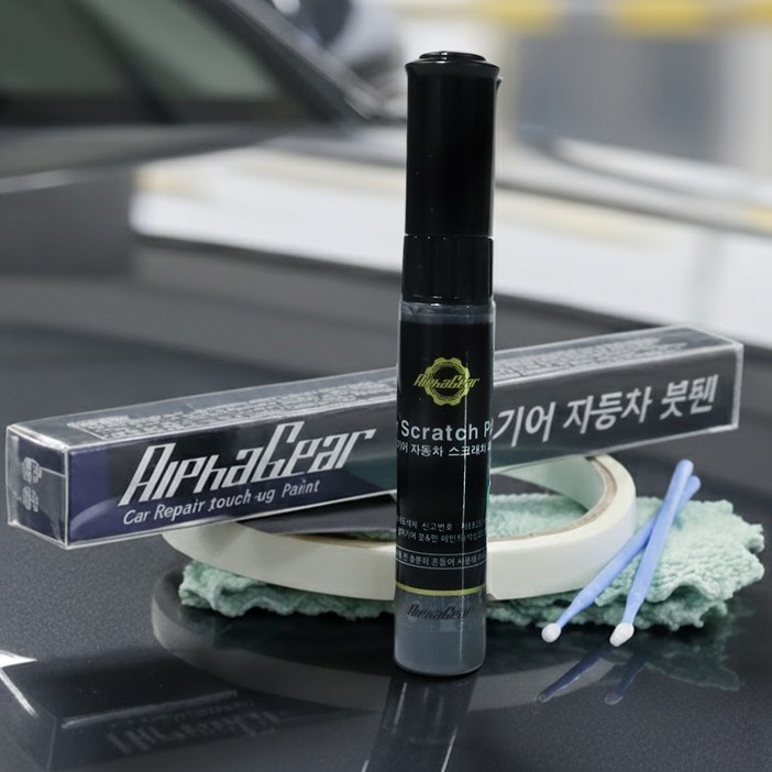 알파기어 K5 붓펜 SWP 스노우화이트펄 카 페인트 차량용 자동차 셀프 도색 기스제거, K5 SWP사은품, 1개