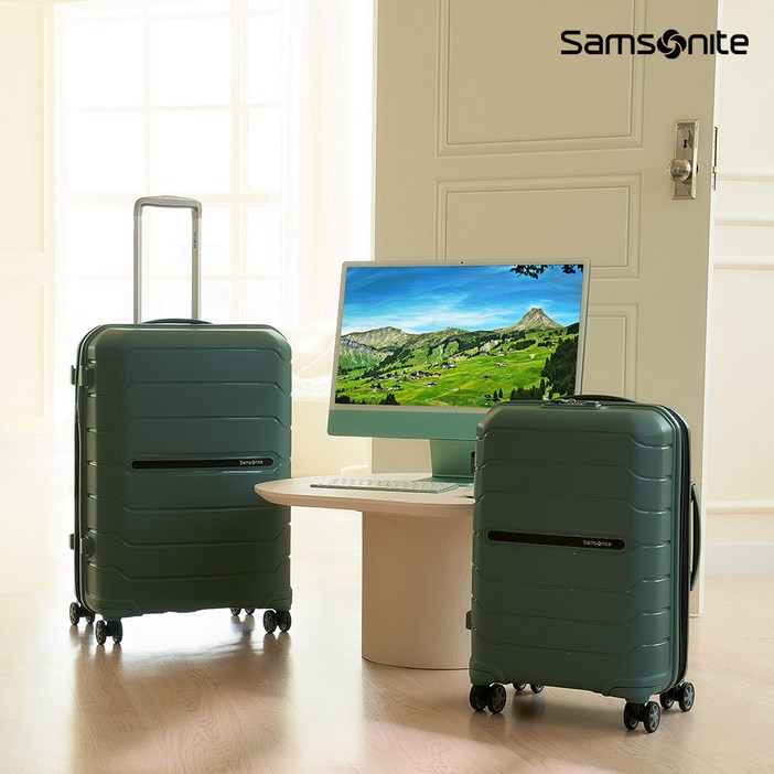 쌤소나이트 OC2LITE 캐리어 SET 55682024인치 SLATE GREEN