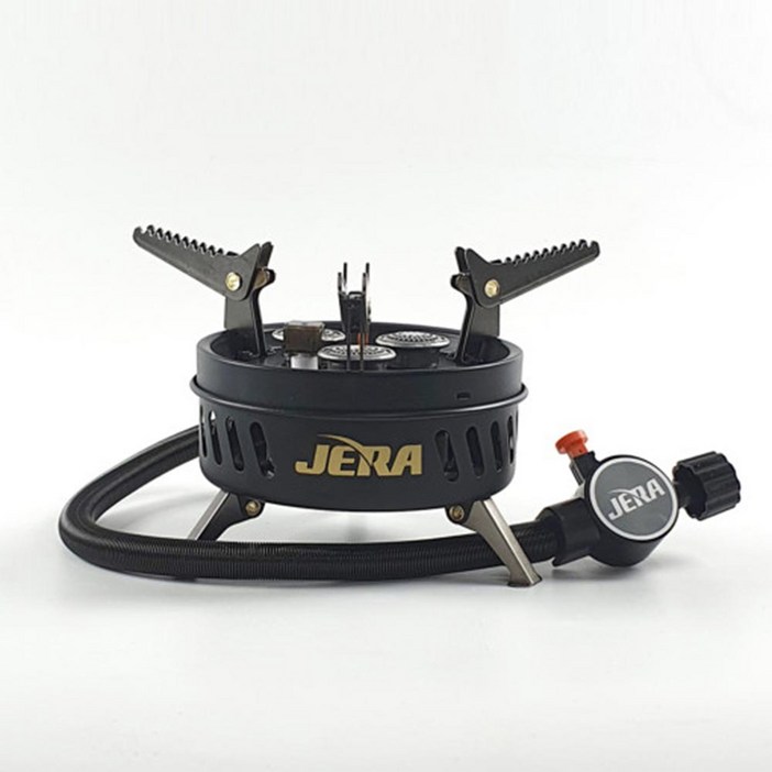 3구 서브스토브 JB103NEW 고화력 캠핑 강염 버너, 1개
