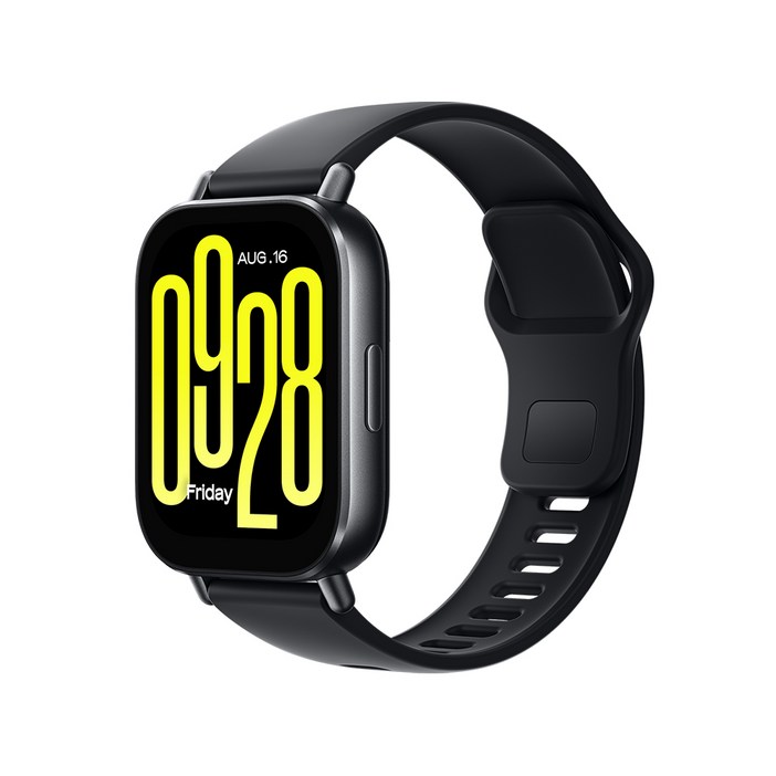 샤오미 레드미 워치 5 액티브 ACTIVE 러닝 만보기 운동 스포츠 스마트워치, 블루투스, 5.08cm, 블랙