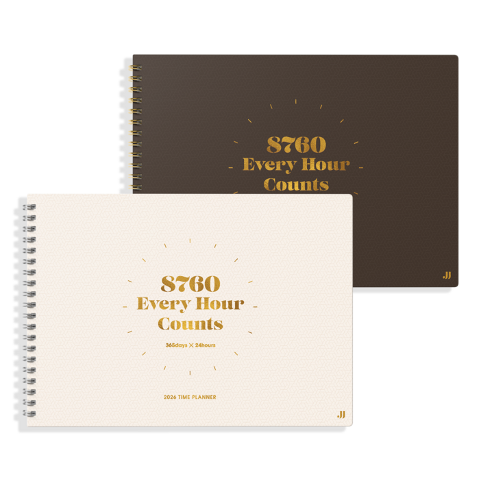 2026년 위클리 다이어리 플래너 스케줄러 8760, 1개, 다크카카오골드