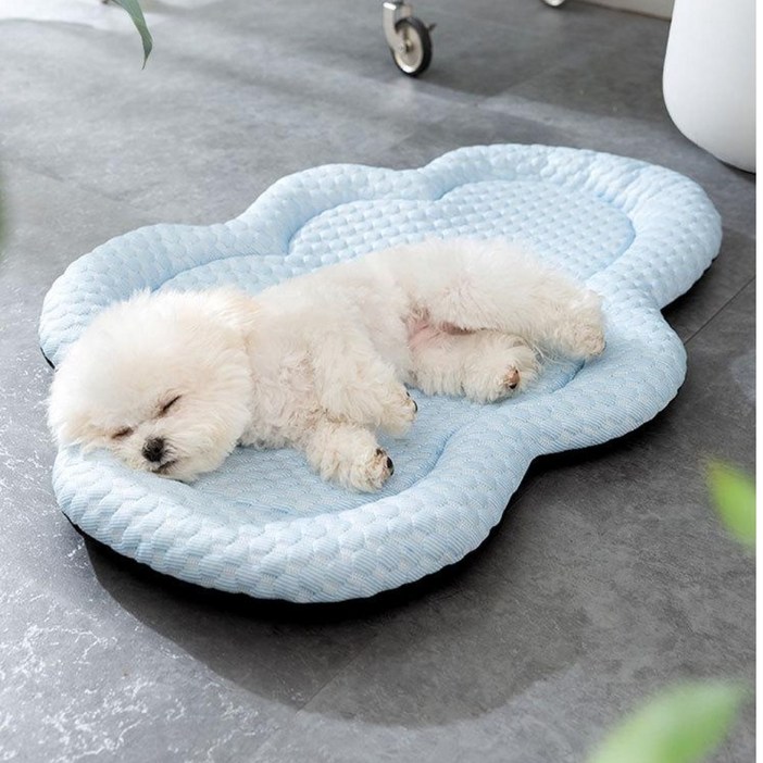 퍼피즈랩 강아지 쿨 매트 고양이 쿨링 여름 산뜻 방석 80cm