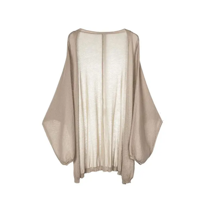 Vezri 여성스런 봄 여름 숄 니트 가오리핏 카디건 루즈핏 블라우스 얇은 톱 코트111WHY111