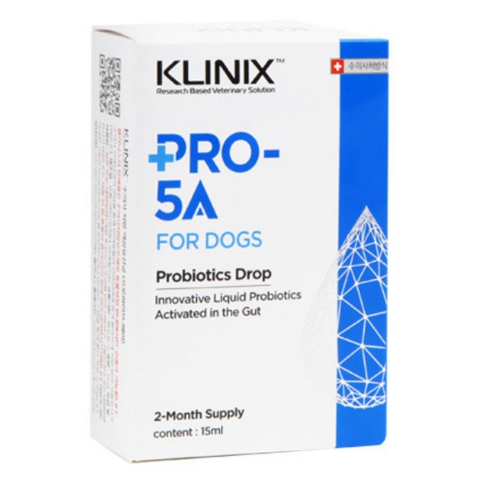 클리닉스 PRO 5A 독 15ml  액상LIVE유산균 KLINIX 프로파이브에이