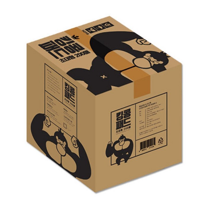 킹콩 초대형 배변패드, 200개입, 1개