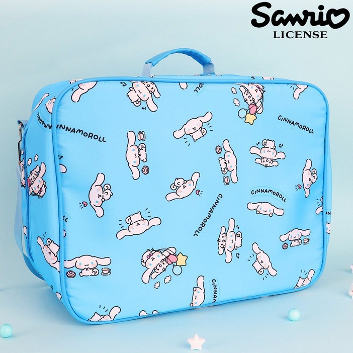 산리오 캐릭터 패턴 여행가방 마이멜로디 시나모롤 헬로키티 성인 여성 기내용 캐리어