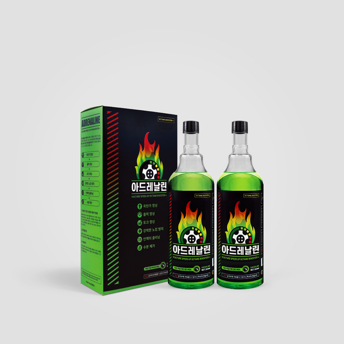 아드레날린 옥탄부스터 550ml 2PACK 1세트2병