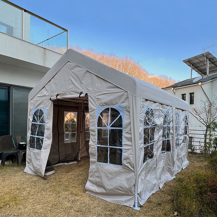 몽골 텐트 캐노피 천막 행사용 바람막이 풀세트