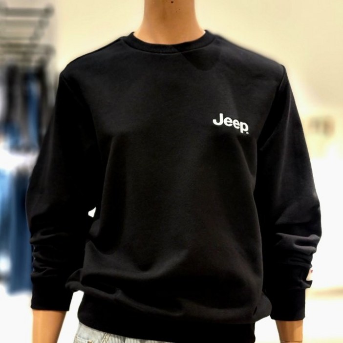 지프 NC불광점 주간  한정수량 초특가 70 할인  남여공용 JEEP 스몰로그 맨투맨티셔츠  JN6TSU871