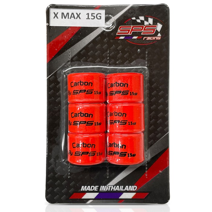 야마하 XMAX300 카본 무브볼 15g 웨이트롤러 구동계 가속력 향상 태국산, 1세트, Xcar15g